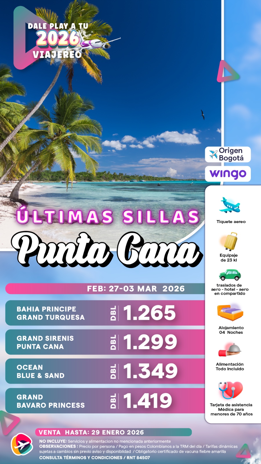 ULTIMAS SILLAS BOGPUJ FEB