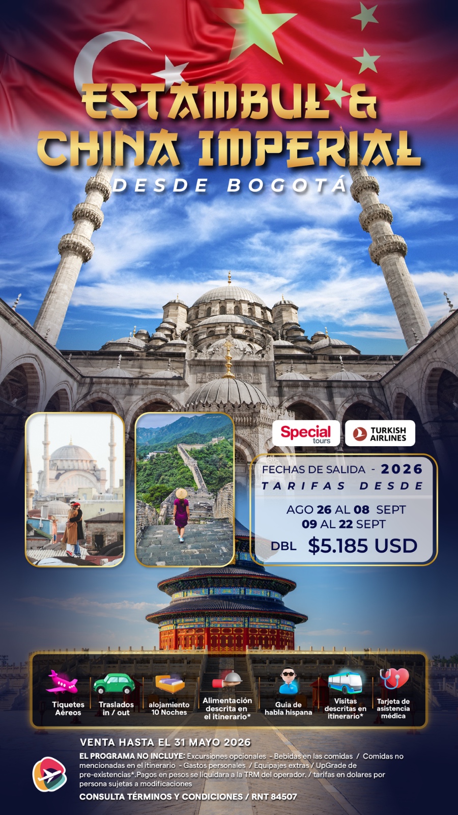 Estambul y china