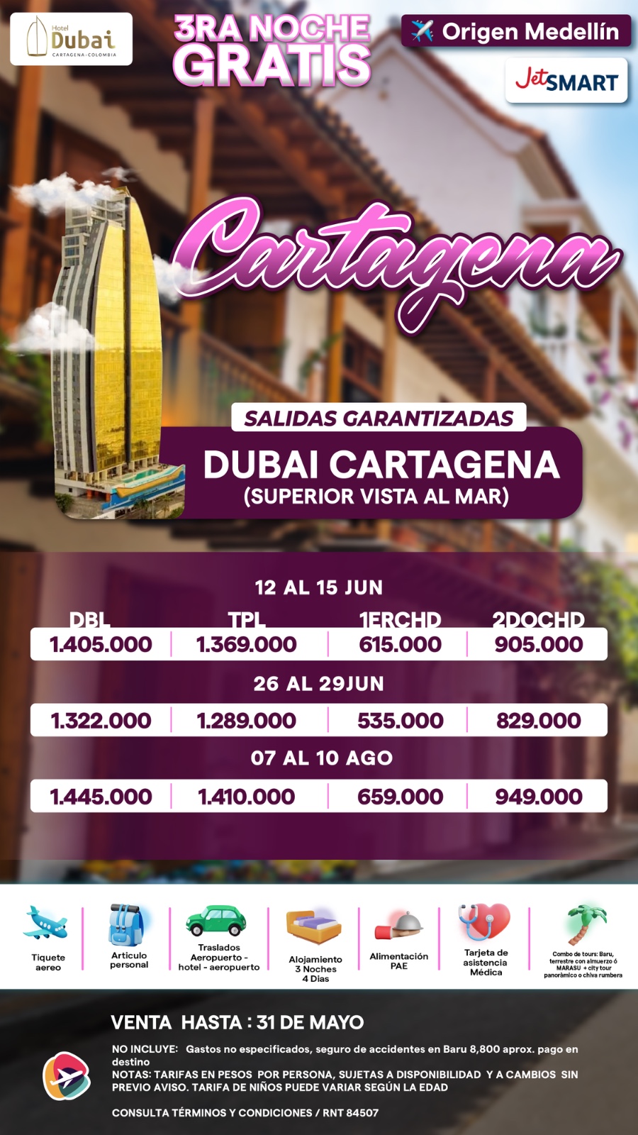 MDE-CTG (oferta dubai)